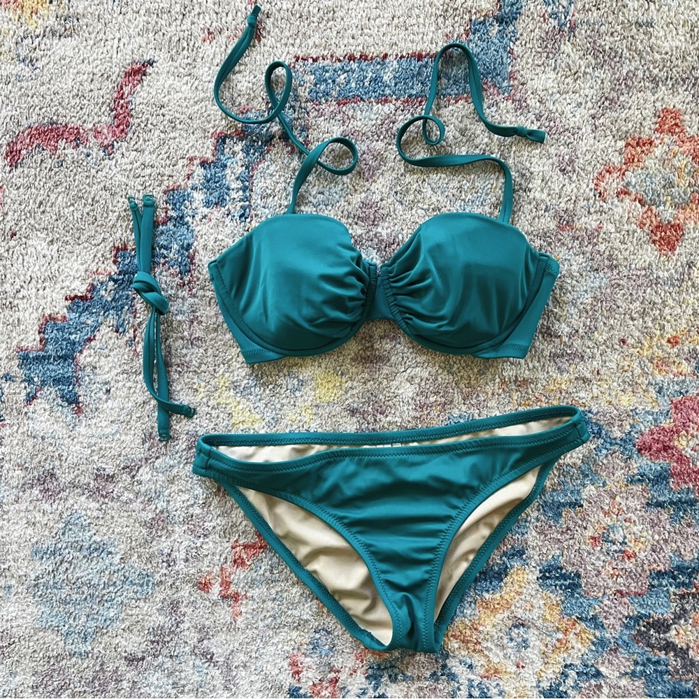 JCrew Convertible Bikini Set